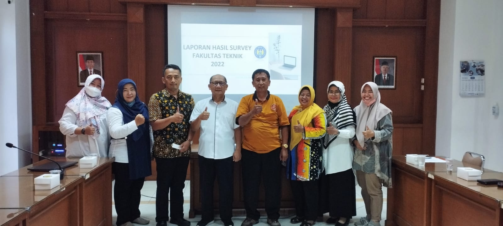 penyusunan laporan survey pendu kung persiapan visitasi akreditasi prodi tahun 2022