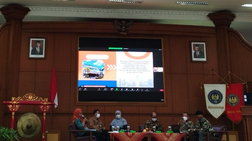 Sosialisasi Visi Misi FT pada kegiatan PKKMB 2